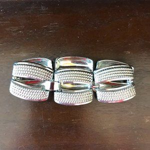 Vintage Lisner Silver-tone Bracelet